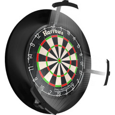 Harrows Trilight Dartboard Light, Sportily Developed LED Dartboard Lighting, Fits All Standard Dartboards, No Shadows, Dart Light, Dartboard Surround, Dartboard Cabinet Compatible