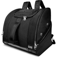 OutdoorMaster Polar Bear Boot Bag - Ski Boots and Snowboard Boots Ideal for Travel with Waterproof Outer and Bottom - for Men, Women and Teenagers