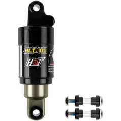 MiOYOOW Bicycle Shock Absorber, HLT-100 Rear Shock Absorber, Mountain Bike Shock Absorber, Bicycle Accessories for Road Bike, Mountain Bikes, 125 mm/150 mm/165 mm/185 mm, 750/850/1000LBS