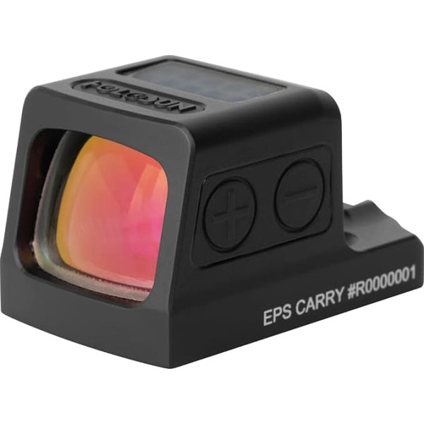 Holosun EPS-CARRY-RD-MRS 70155853 Closed Reflex Visor 2MOA/32MOA Red Dot Aluminium Black Hunting Sports Shooting Airsoft Tactical Mini Glock H&K