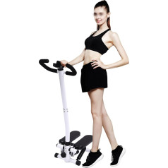 Home Stepper Stepper with Grab Handle and Resistance Bands for Weight Loss, Shaping and Daily Training, Load Capacity up to 150kg