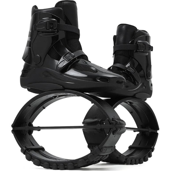 JCWGLY Jumping Shoes, Indoor and Outdoor Sports Jumping Shoes, Fitness Kangaroo Moon Shoes for Men and Women, Comfortable and Non-Slip
