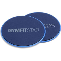 Yogistar Sliding Disc Set - Blue