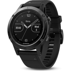 Garmin Fenix 5 Sapphire GPS Multisport Smartwatch Black 010-01688-11