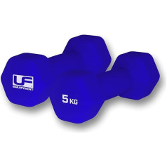 Urban Fitness 5kg Hexagonal Dumbbells