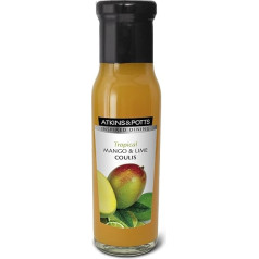 Atkins & Potts - Tropical Mango & Lime Coulis - 250g