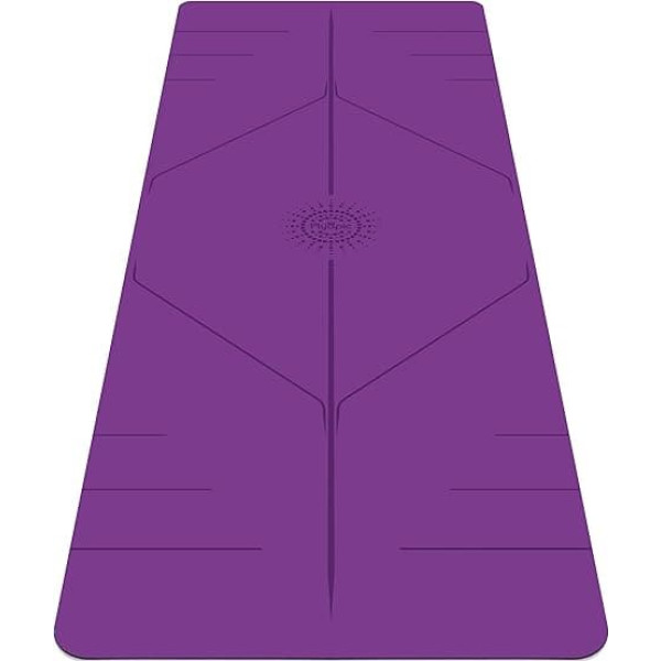 Plyopic Ultra-Grip Pro+ Yoga Mat - Extreme Non-Slip - Dry Grip & Wet Grip - Alignment Line - Comfortable & Sweat Resistant - For Yoga, Pilates, Training, Workout, Bikram & Hot Yoga