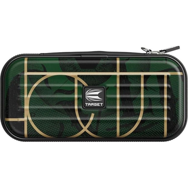 Target Darts Takoma Wallet Cult Edition - Target Darts Case, Darts Holder, Dart Wallet, Darts Set Storage Case, Dart Case - For Storing Fully Assembled Darts and Dart Accessories, Black, Green and