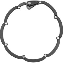 Bicycle Lock Folding Lock 4-Digit Bicycle Lock Anti-Theft Combination Lock 8-Piece Folding Design Extends the Lock Body 85 cm