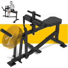 GUUG Calf Machine Wedentraine Calf Stretcher Sitting: Leg Trainer Sitting for Home Strength Leg Trainer Leg Training Device Training Seated Calf Raise Machine