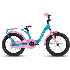 S'COOL niXe Children's Bicycle, 16 and 18 Inch Bicycle for Children and Teenagers, Bicycle for Girls with Ergonomic Sitting Position, Children's Bicycle with High-Quality Components