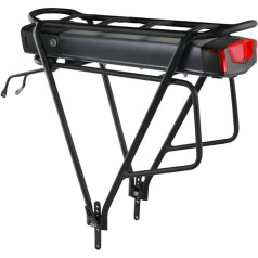 UPPCYCLE(DE Warehouse) 37 V (36 V) E-Bike Battery for 200-500 W Bafang Tongsheng and Other Motor Kit - Pedelec Battery Suitable for 26 - 28 Inch V-Brake (with Charger)