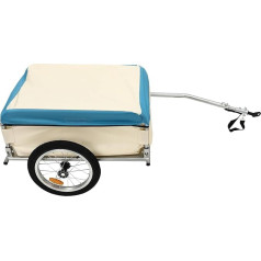 Bicycle Load Trailer up to 50 kg Bicycle Trailer Transport Trailer for Shopping, Holidays, Cycling Tours