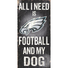 Fan Creations N0640 Philadelphia Eagles Football And My Dog Sign