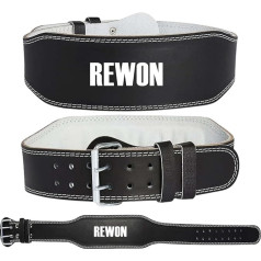 URBANSBEE Weight Lifting Belt - Fitness Belt for Bodybuilding, Strength Training, Weightlifting and Crossfit Training - Training Belt for Men and Women