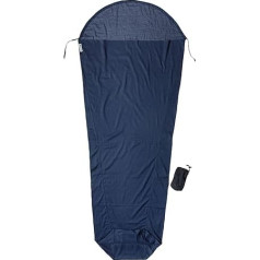 Cocoon MummyLiner Sleeping Bag Egyptian Cotton purple/blue 2018 mummy sleeping bag