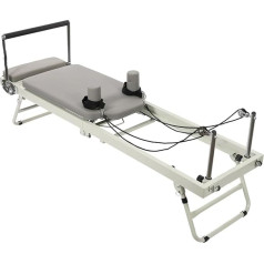 RVIFY Pilates Reformer Faltbare Pilates -Reformer -Maschine, multifunktionale Yoga -Fitnessgeräte, Pilates -Übungsausrüstung Fitnessmatte