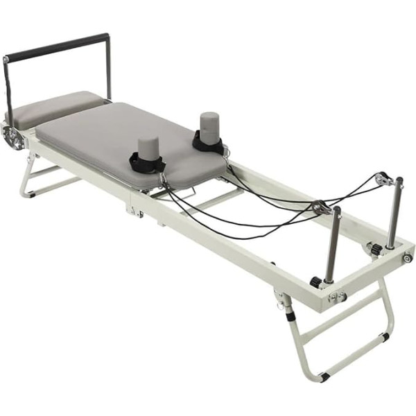 RVIFY Pilates Reformer Faltbare Pilates -Reformer -Maschine, multifunktionale Yoga -Fitnessgeräte, Pilates -Übungsausrüstung Fitnessmatte
