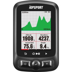 GPS Bike Computer ANT+ Function iGPSPORT iGS618E Cycle Computer with Road Map Navigation Waterproof IPX7