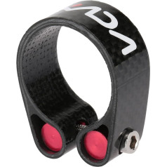 ZHAOQIN Fahrrad Sattelklemme Carbonfaser-Sattelstützenklemme Carbon 34,9 mm Sattelstützenklemmen Fahrradteile Sattelkloben