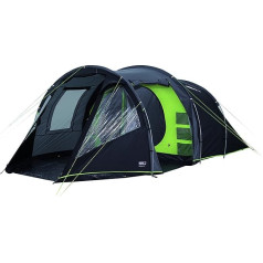 High Peak Paros 5 Tent – Dark Grey/Green, L