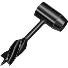 Handschneckenschlüssel Kohlenstoffstahlbohrer Multifunktionales Überlebenssiedlerwerkzeug for Outdoor-Sportarten Dschungelhandwerk Camping Bushcraft