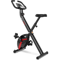 Hop-Sport HS-3020X Quest Folding Exercise Bike with LCD Display and Magnetic Resistance - 10 Resistance Levels