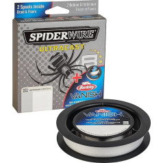 SpiderWire UltraCast Braided Fishing Line with Berkley Vanish Dual Fishing Spool