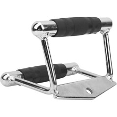 VGEBY Triceps training triceps training made of stainless steel rowing training handle with comfortable rubber grip.