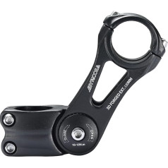 Bynccea Handlebar Stem Adjustable 31.8mm 90mm 110mm 145mm Adjustable MTB 0-70 Degree Road Mountain Bike BMX
