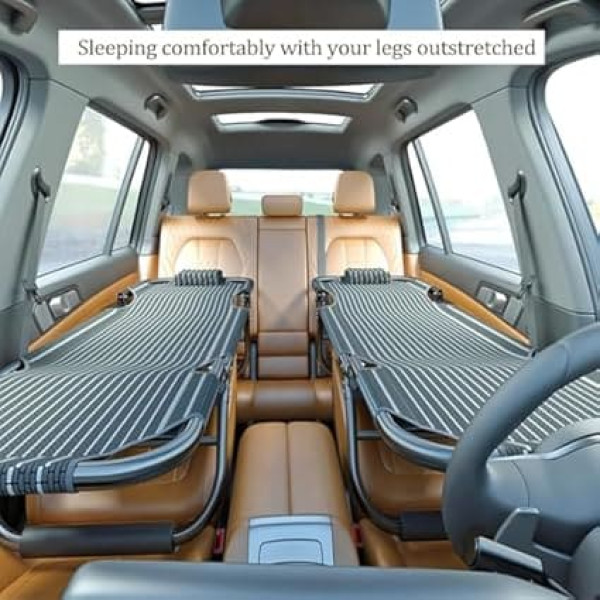 ZHOUFUDA Klappbares Camping Bett für Mercedes-AMG G55 G63 G65, Auto Campingbett Klappbett, Auto Feldbett Klappbar, Tragbar Ultraleichtes Campingbett, Auto Zubehör