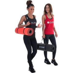 Pure2Improve Unisex's TPE Fitness Mat, Red, One Size