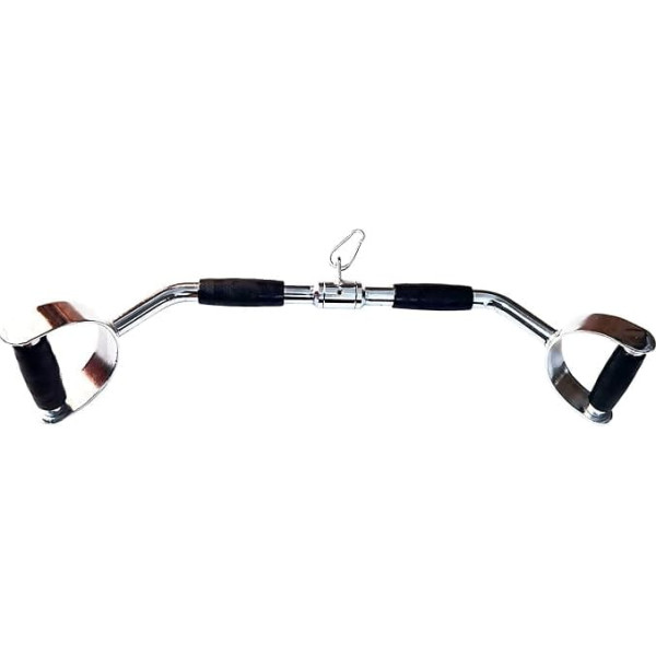 yuhqc V Shaped Bar Press Down Bar Cable Attachments Multi Gym Attachment Pro Triceps U-Bar 29
