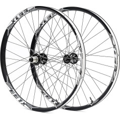 PMP XL33 | 29 inch or 27.5 inch Aluminium MTB Wheels for Enduro and E-Bike | Extreme J-Bend Hubs | Continuous Spokes | Inner Channel Plus Width 33 mm | Colour Individually Adjustable