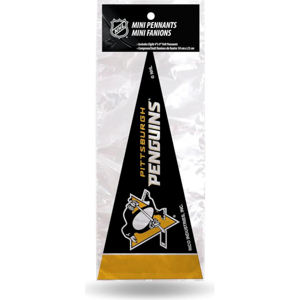 Rico Industries NHL Unisex 8 Piece Classic Mini Bunting Decoration Set 4