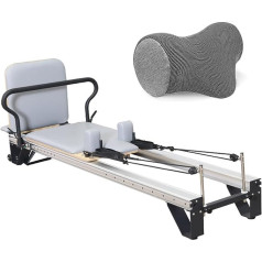 LQQHFSW Pilates Reformer Machine, Pilates Bed with Adjustable Intensity for Home Pilates Reformer Yoga Equipment