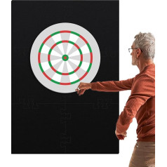 Dartscheiben-Rückseite, interaktiver Dartscheiben-Wandschutz, Dartscheiben-Wandschutz, schützender Dartscheiben-Wandschutz, multifunktionaler Dartscheiben-Rückwandschutz für Zuhause, 102 x 70 cm