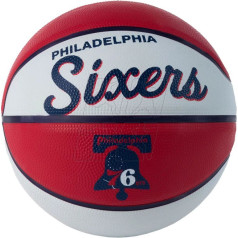 Komanda Retro Philadelphia 76ers Mini bumbiņa WTB3200XBPHI / 3