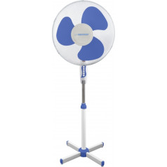 EHF001WB 16'' statīva ventilators hurikāna baltā un zilā krāsā