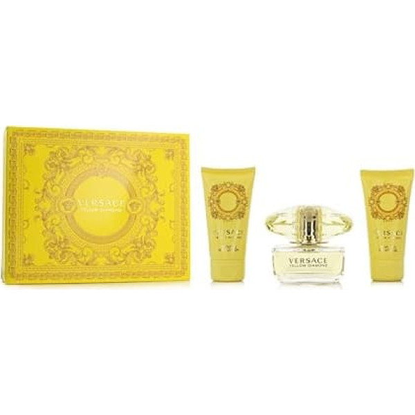 Versace EDT Women's Perfume Set Yellow Diamond 3-Piece
