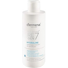 Dermena® HYDRALINE Moisturising Make-Up Remover for Dry and Dehydrated Skin and Flaky Skin