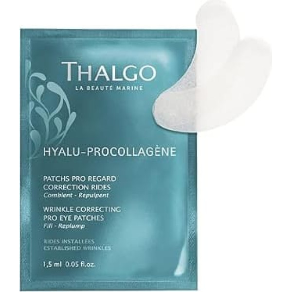 Thalgo Wrinkle Correcting Eye Pad 8 x 2 Patches, Hyalu-Procollagène