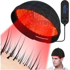 Helmet for Laser Hair Growth, Red Infrared Light Therapy Stimulates Hair Growth, Reverses Thinning, Fuller Hair, Anti-Hair Loss Promotes Regrowth Hair, Treatment Hair Loss Men Women (Laser Helmet)