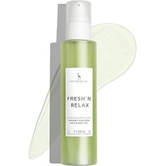 Mother Nature Cosmetics Organic Aloe Vera Gel 200 ml with 95% Pure Aloe Vera Juice, Natural Cosmetics, Made in Austria, Highly Effective, Pampering Moisturising Gel for the Body, Does not Stick