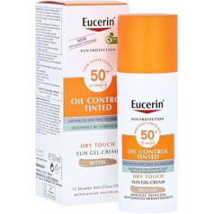 Eucerin Sun Oil Control Snipped Face Gel Cream SPF50+ Medium
