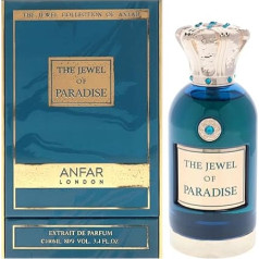 London The Jewel Of Paradise Perfume Extract 3.4 FL. OZ Women Neroli, Pink Pepper, Orange, Blossom, Honeysuckle, Vanilla, Caramel & Musk Luxury & Sophisticated Sensual Fragrance Long Lasting