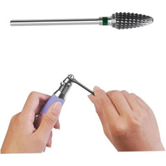 BIUDECO Nail Art Accessories Cuticle Knife Toenail Clippers Nail Tip Cutter Nail Studio Nail Art Studio Nailflo Gel Nails Accessories Drill Stand Nail Art Tools Nail Grinding Head Green