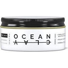 (SHEH•VOO) Ocean Clay - Premium Hair Styling Clay for Men - Firm Hold + Natural Shine - Sulphate and Paraben Free (68g)