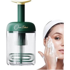 Cleanser Foamer – Typ rotierende Gesichtsreiniger-Schaumflasche, automatischer Rückprall, abnehmbare Gesichtsreinigungswerkzeuge für Reisen, Haushalt, feiner Schaum, Tiefenreinigung