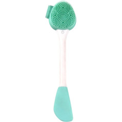 NFEGSIYA Silicone Beauty Nose Brush 3 in 1 Soft Face Cleansing (Colour: White Green 2)